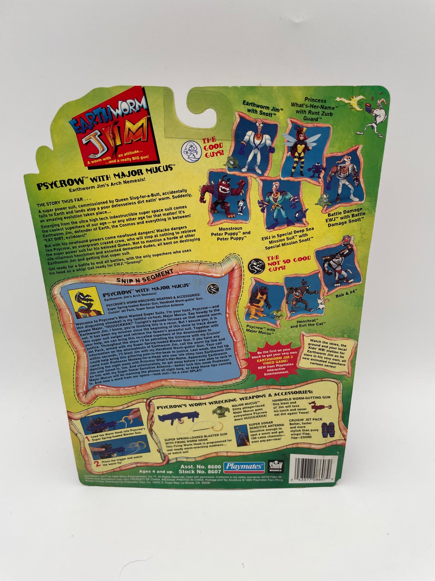 Earthworm Jim - Psycrow 1994 #103459