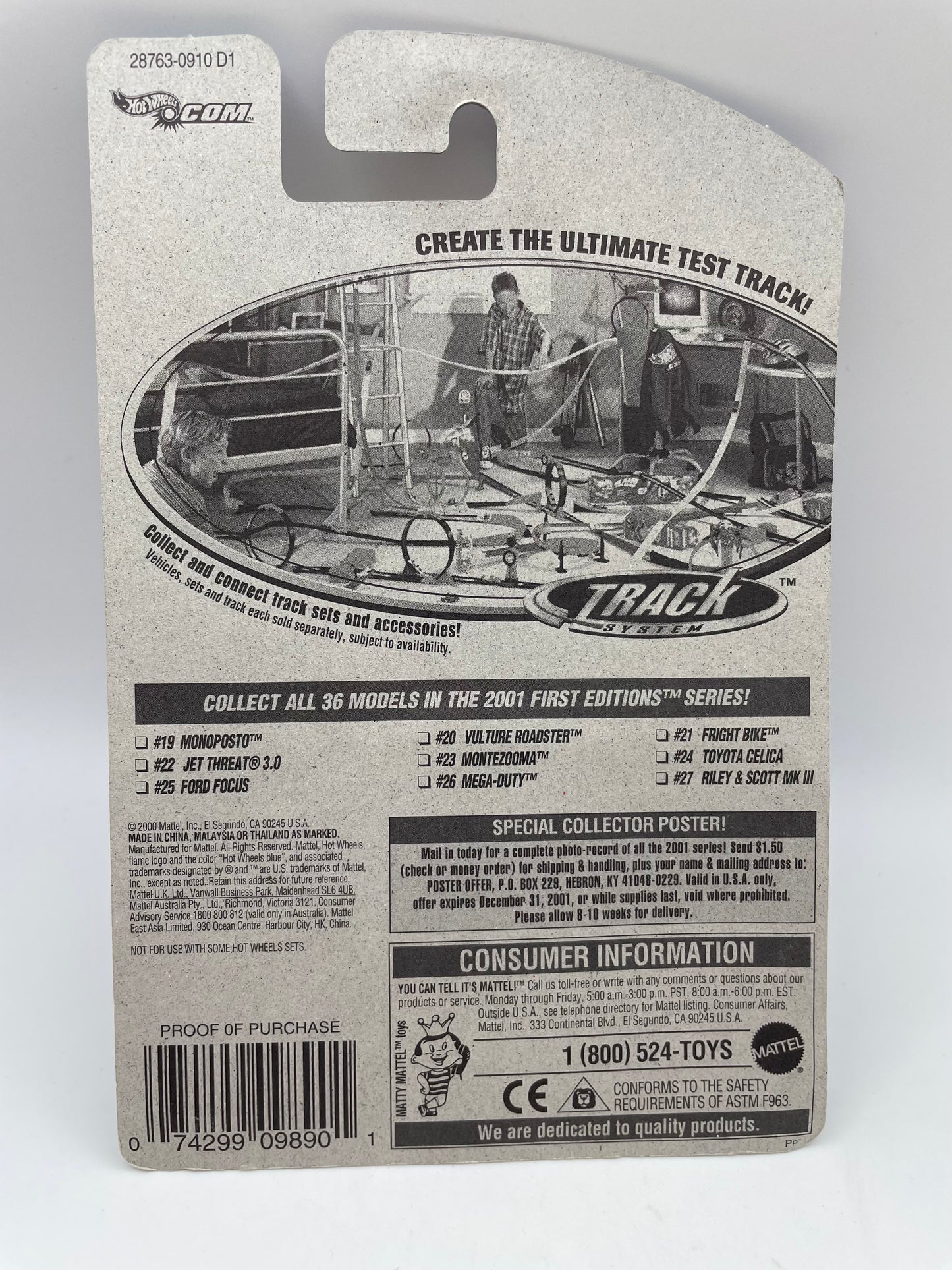 Hot Wheels - Fright Bike #033 - 2000 #101912