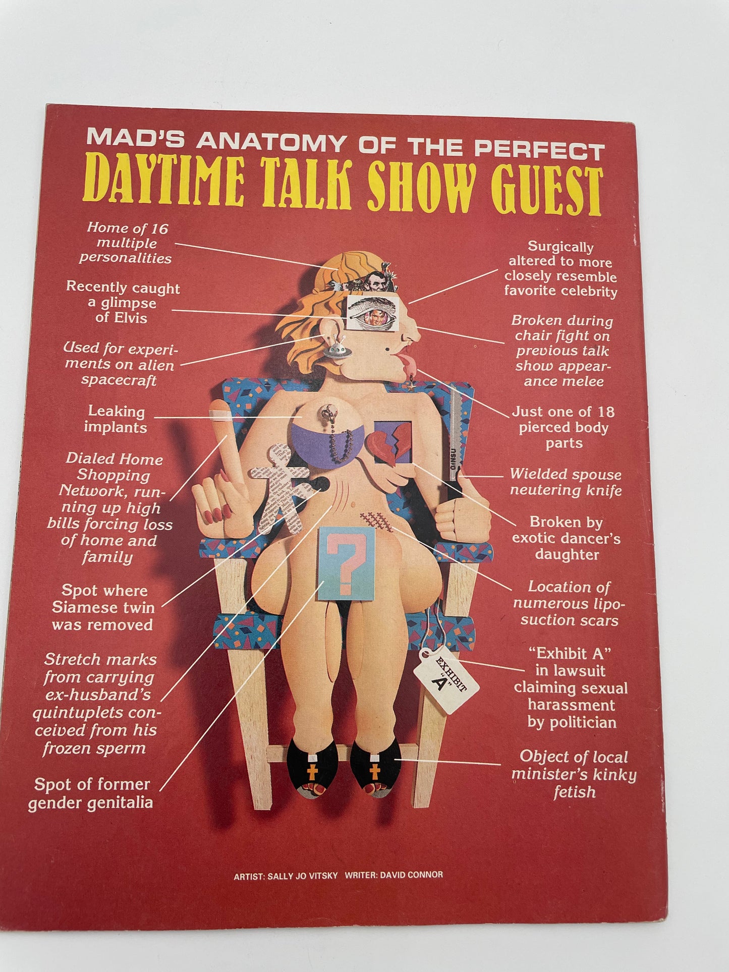 Mad Magazine - Clintstones #331 - Oct/Nov 1994 #101546