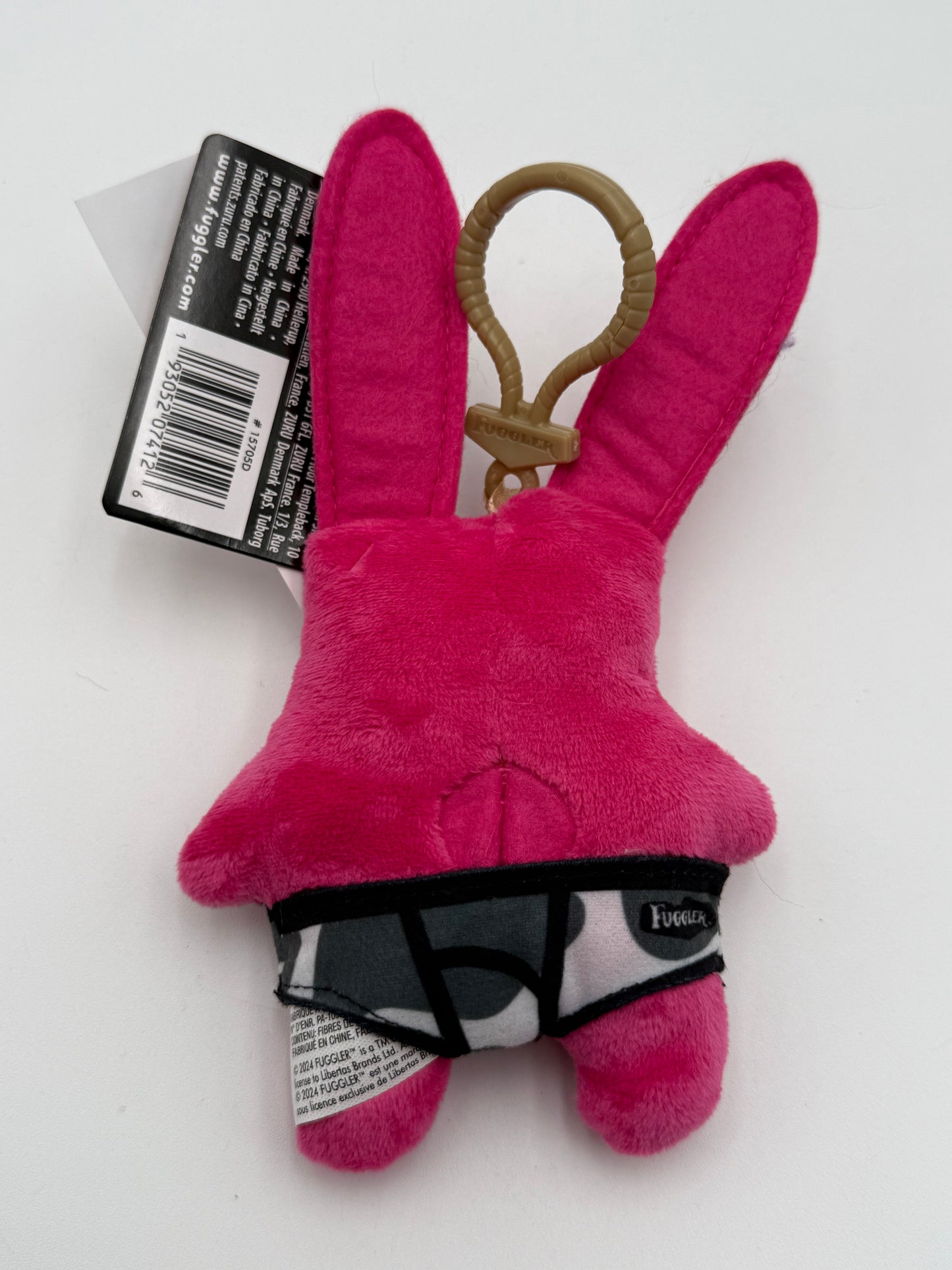 Fuggler - Baby Fuggler Keychain - Pink Rabid Rabbit 2024 #105309