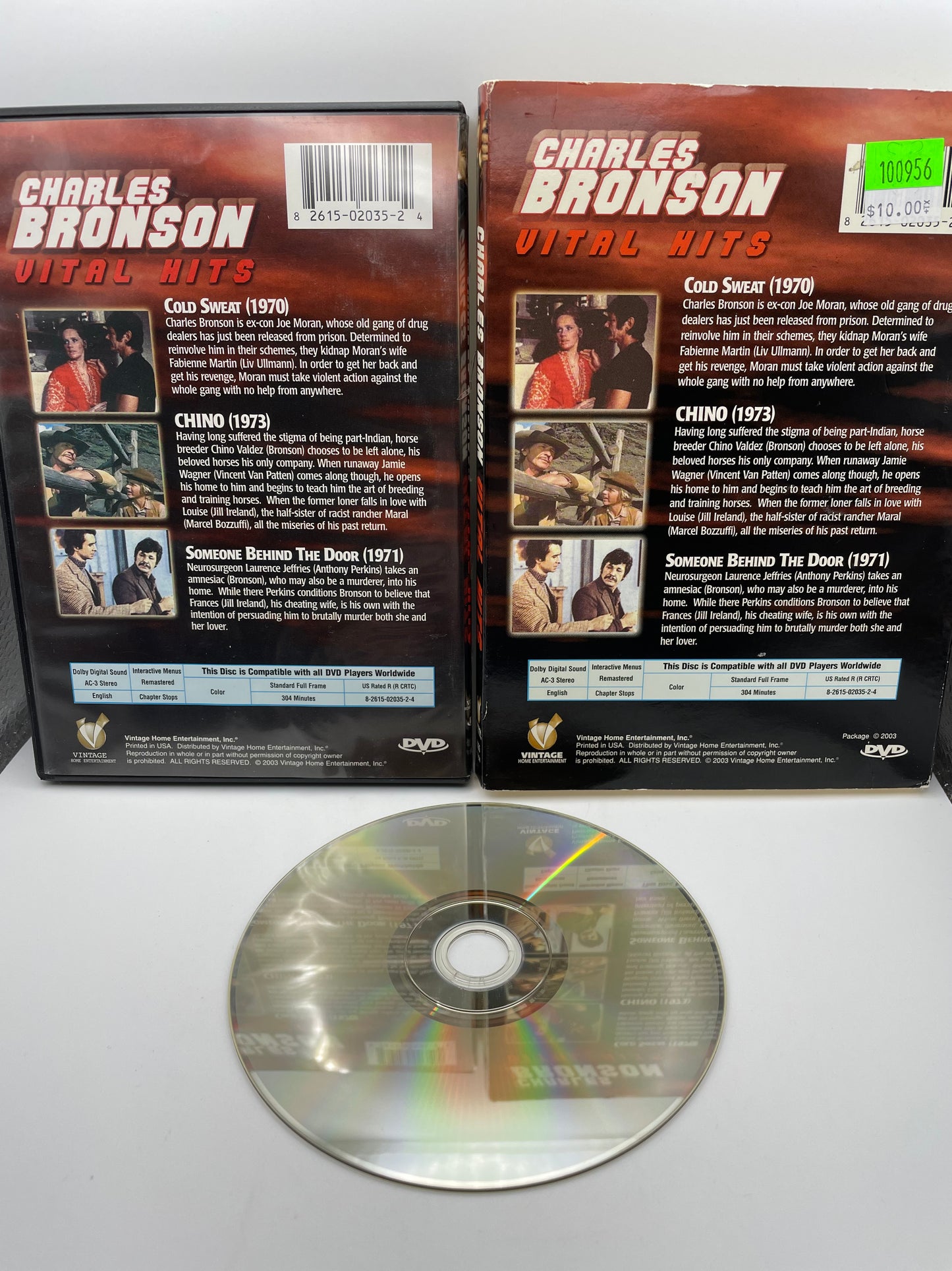 DVD - Charles Bronson Vital Hits Collection #100956