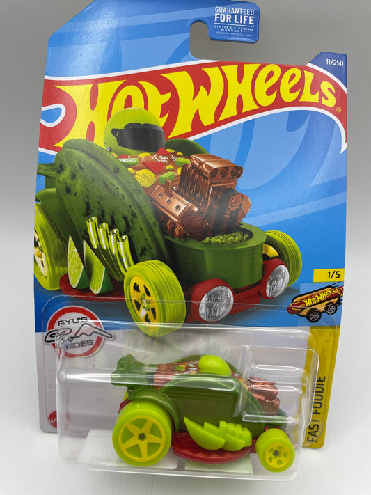 Hot Wheels - Fast Foodie #11 1/5 Car De Asada Green 2022 #103248