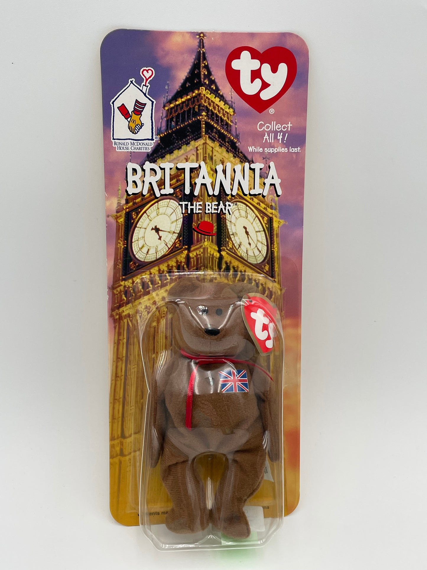 TY - McDonald’s - Beanie Baby - Britannia Bear 1999 #104398