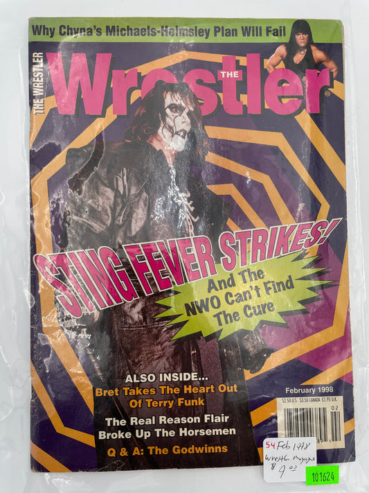 The Wrestler Magazine - Sting Fever Strikes - February 1998 #101624