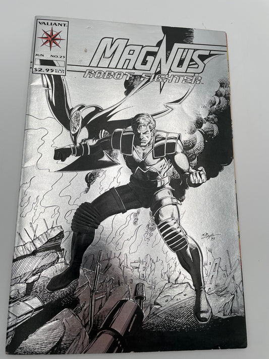 Valiant Comics - Magnus Robot Fighter #25 June 1993 #102372