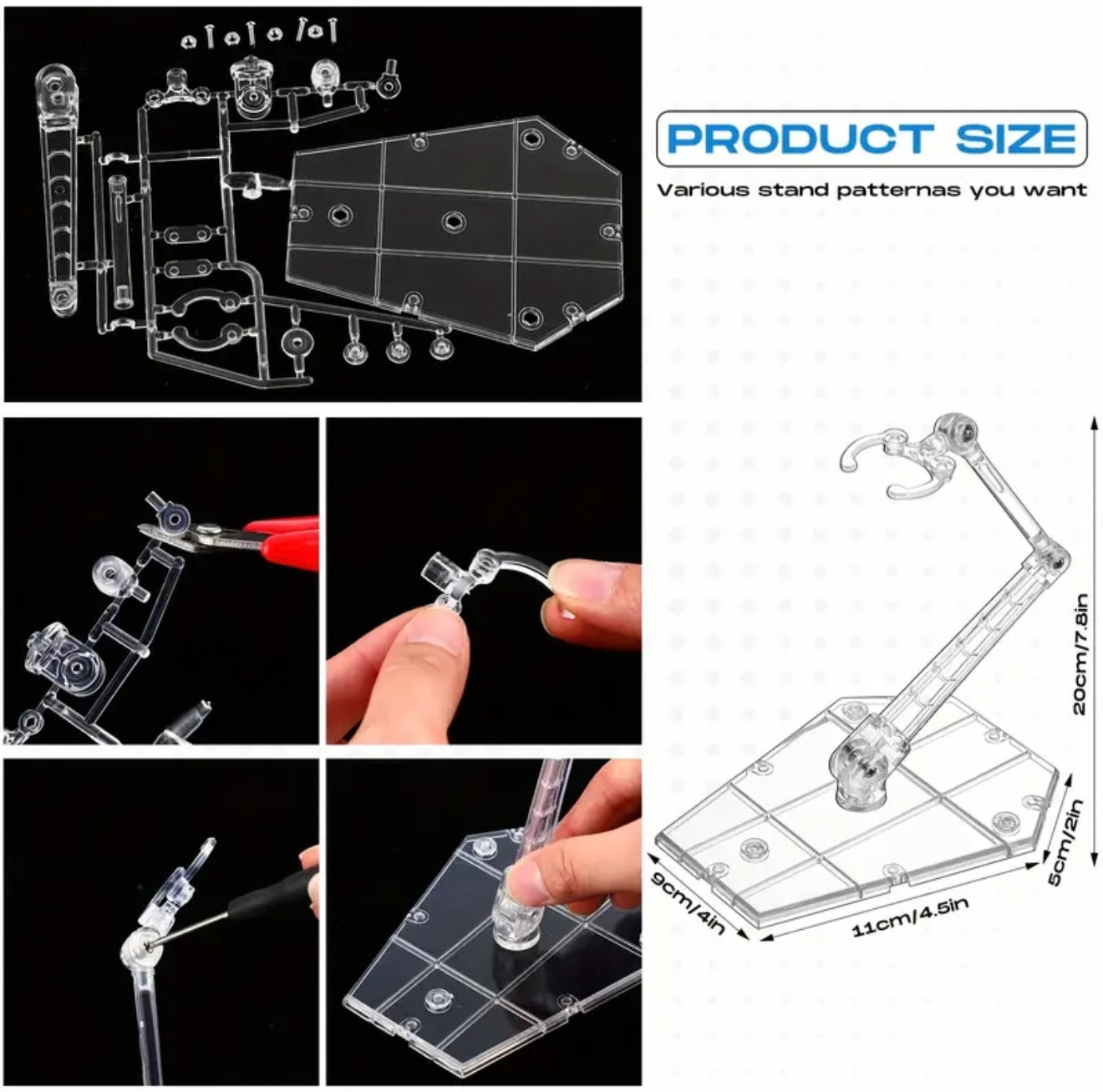 Display Stand - Large Articulated - Fully Assembled #106146