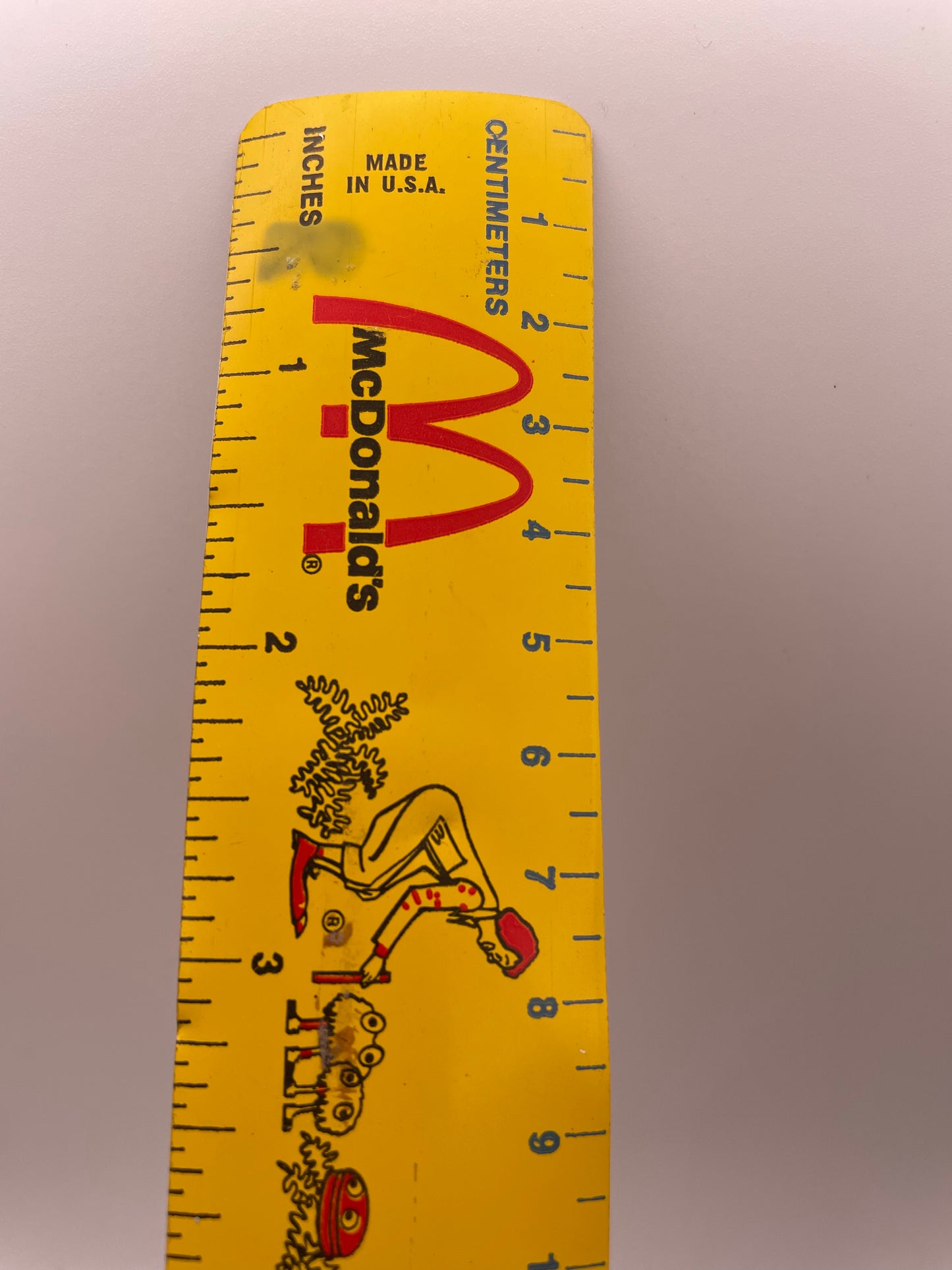 McDonald’s Metal Ruler - McMetrics #100811