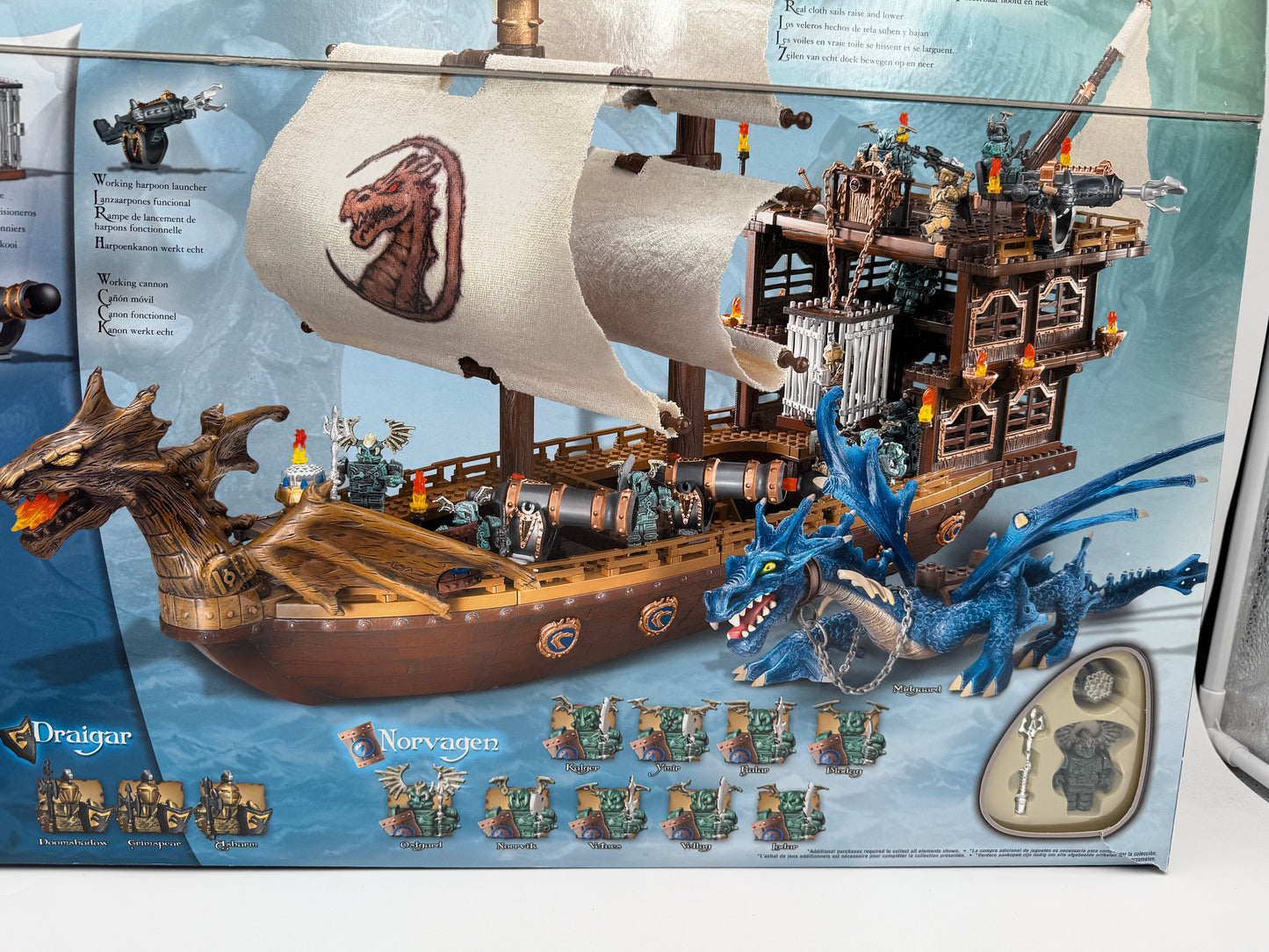 Mega Bloks - Dragons Krystal Wars - Man O War 9895 - 2003 #104937
