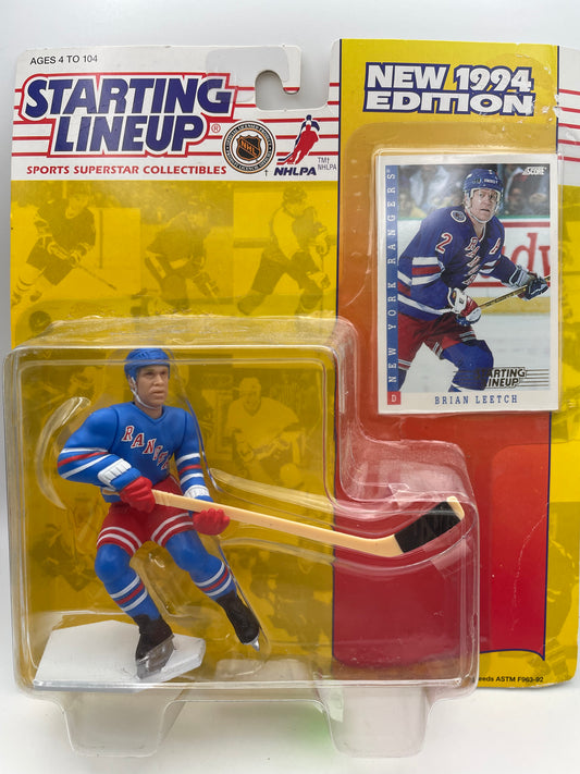 Starting Lineup - NHLPA - Brian Leetch NY Rangers 1994 #101893
