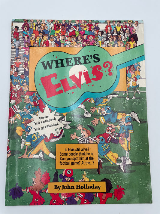 Elvis  - Where’s Elvis Book -  1992 #102192