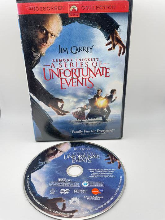 Dvd - Lemony Snicket’s A Series of Unfortunate Events 2004 #100534