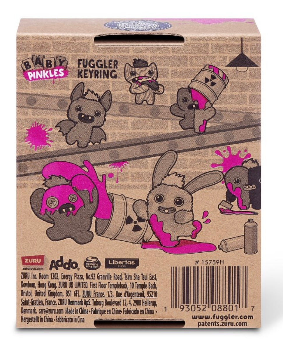 Fuggler - Baby Pinkles - Keyring - Wide Eyed Screech 2025 #107412