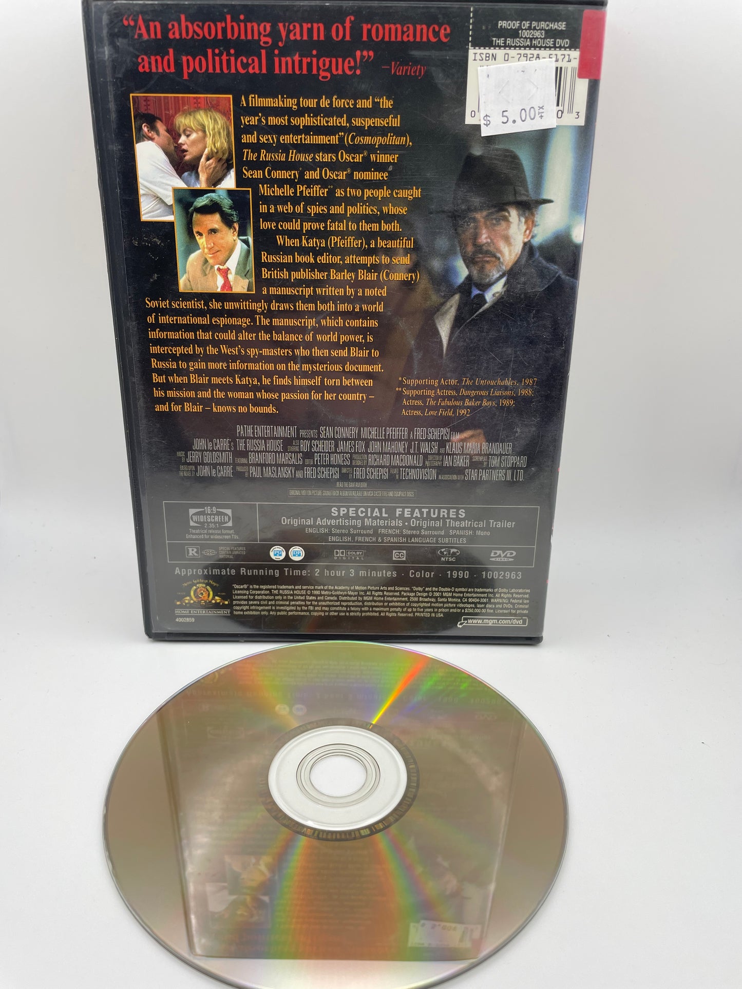 Dvd - Russian House, The #100598