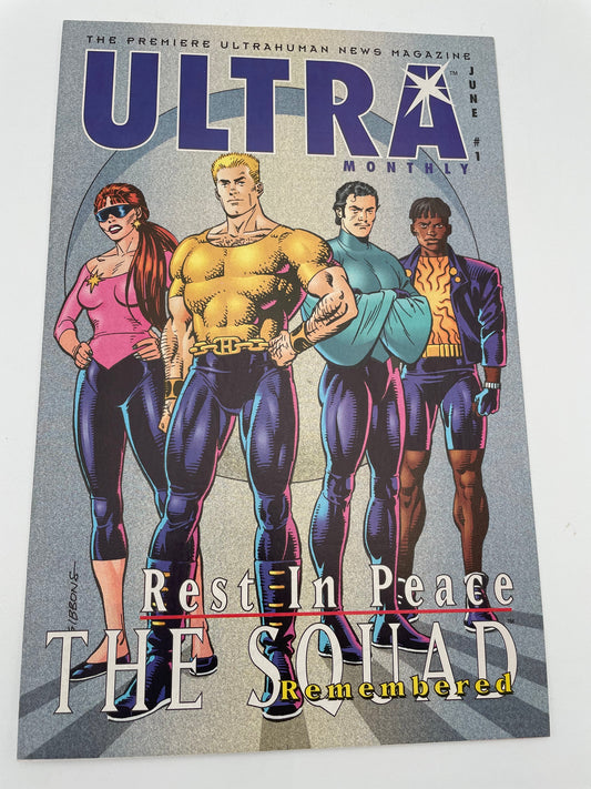 Comic - Ultra Monthly - Rest in Peace The Squad 1993 #102228
