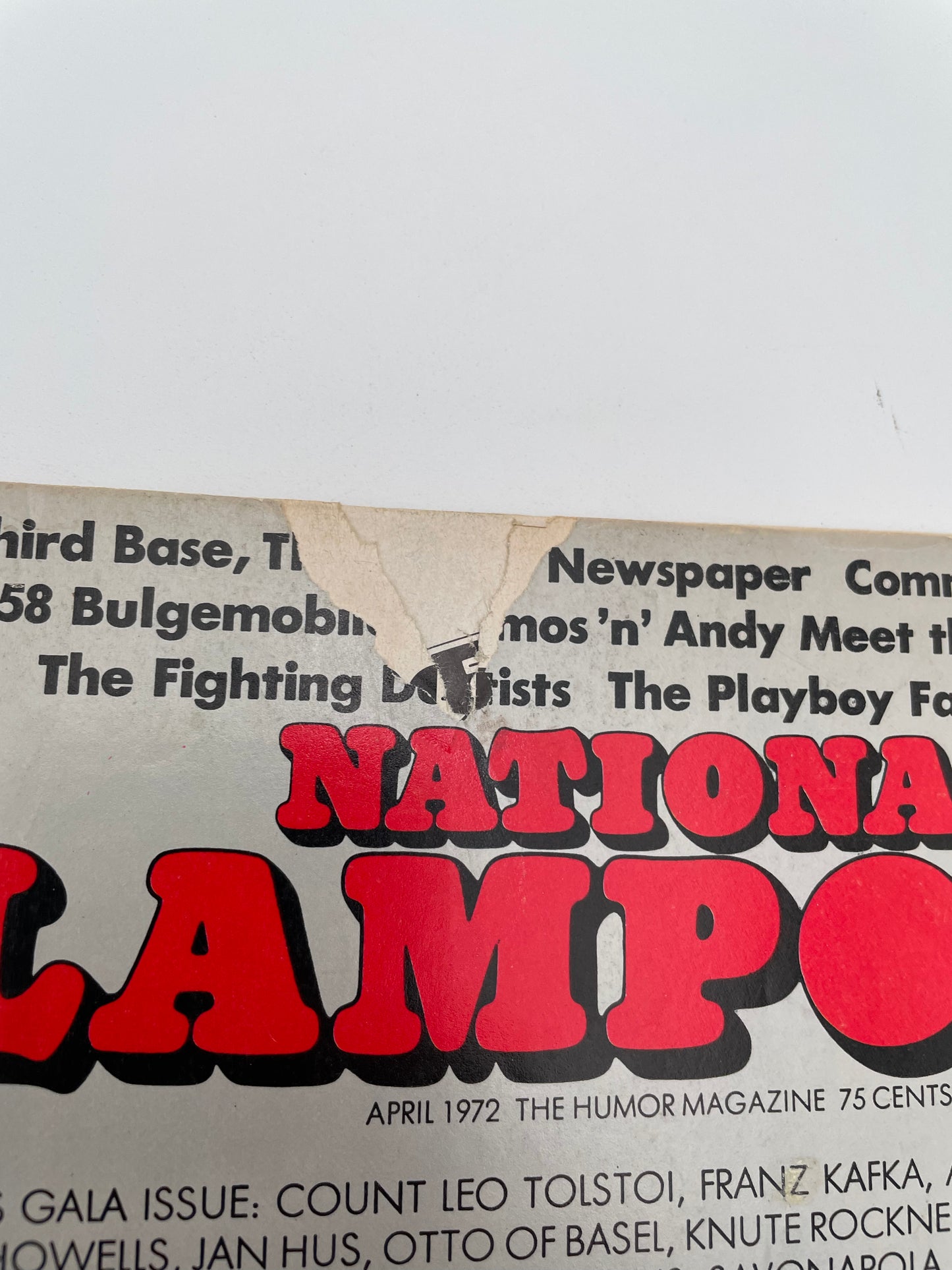 National Lampoons Magazine - 25th Anniversary Edition - April 1972 #101742
