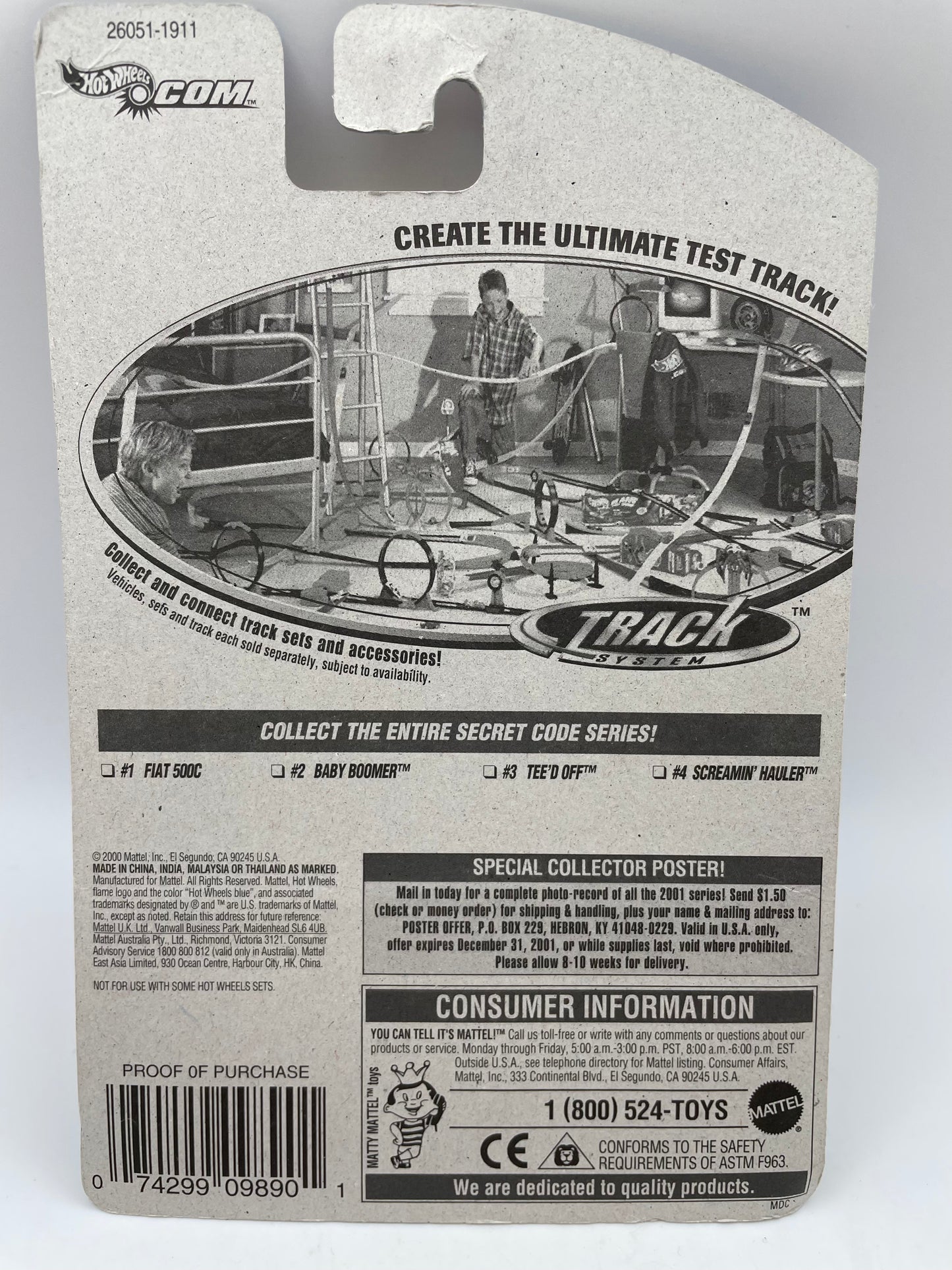 Hot Wheels - Screamin Hauler - Secret Code Series #048 - 2000 #101946