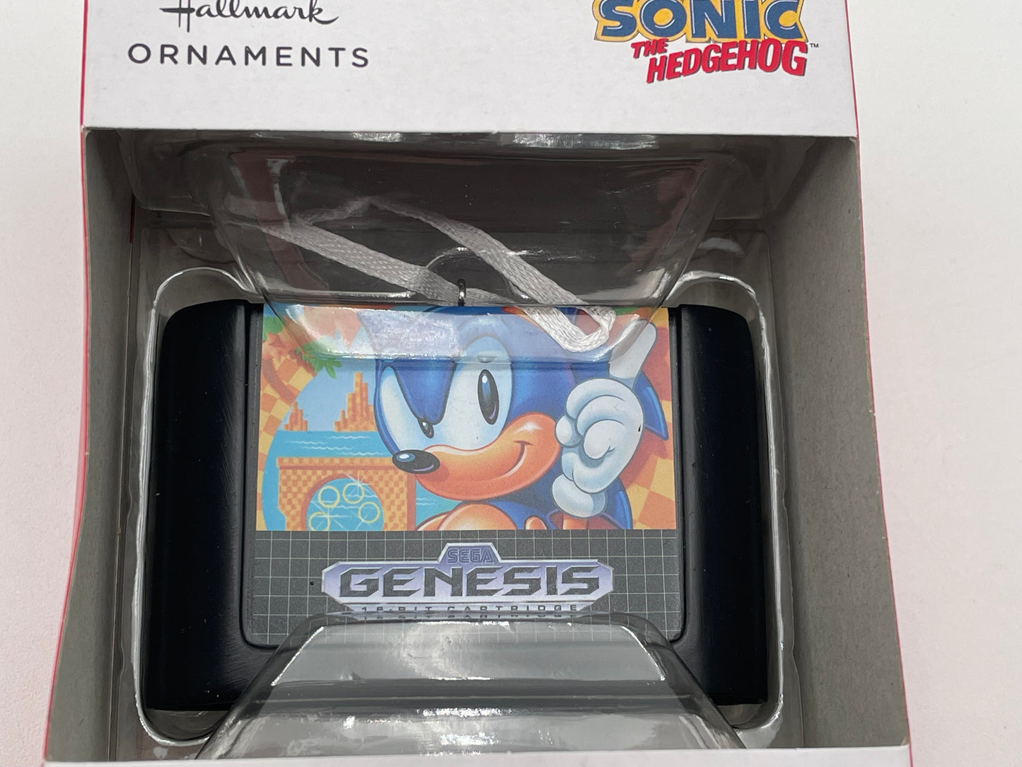 Sonic - Hallmark Ornament - Sonic Game Cartridge #104612