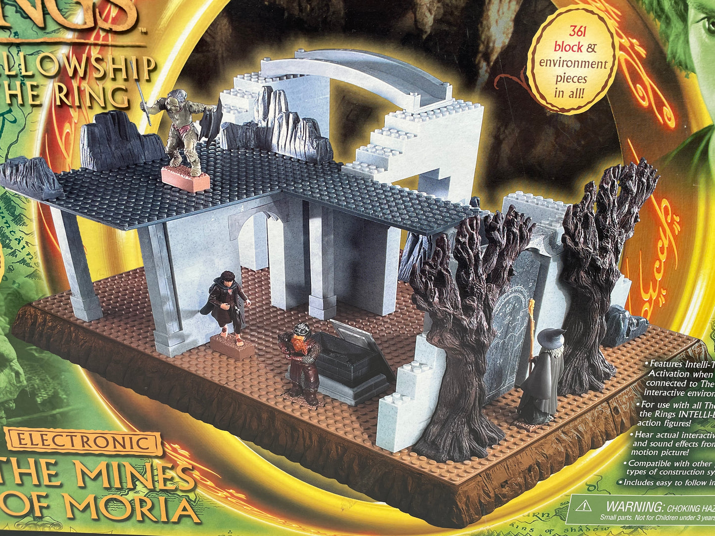 Lord of the Rings - Fellowship of the Ring - Intelli Blox - The Mines of Moria 2001 #104788