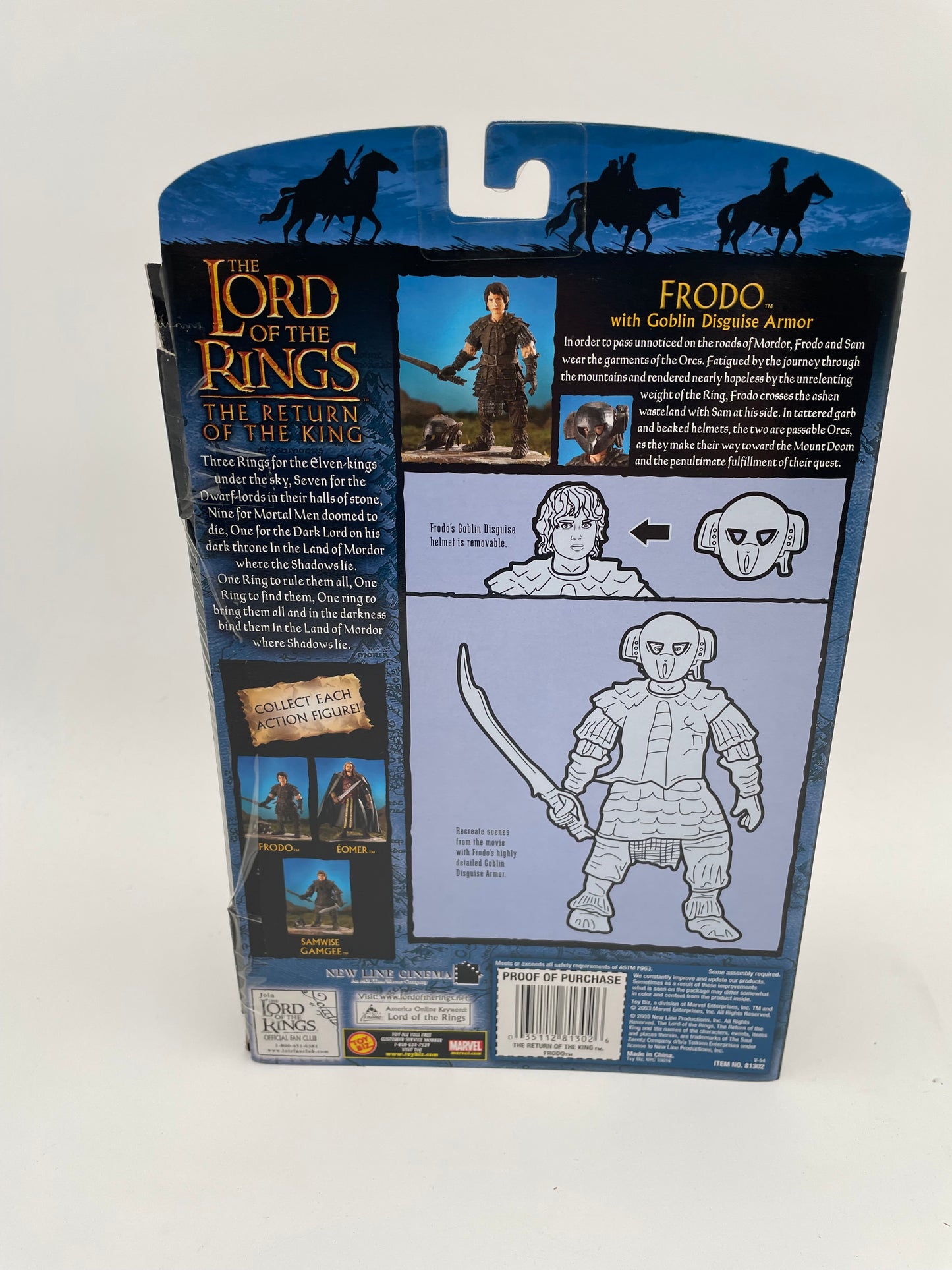 Lord of the Rings - The Return of the King - Frodo 2003 #104805