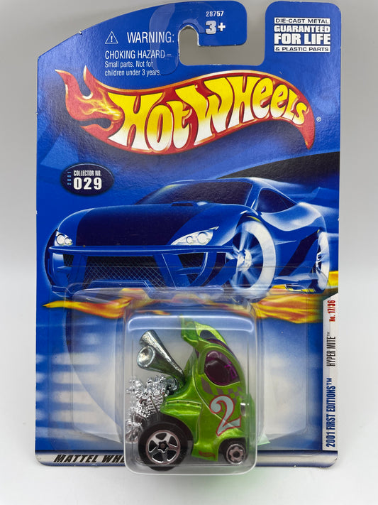 Hot Wheels - Hyper Mite Green #029 - 2000 #101922