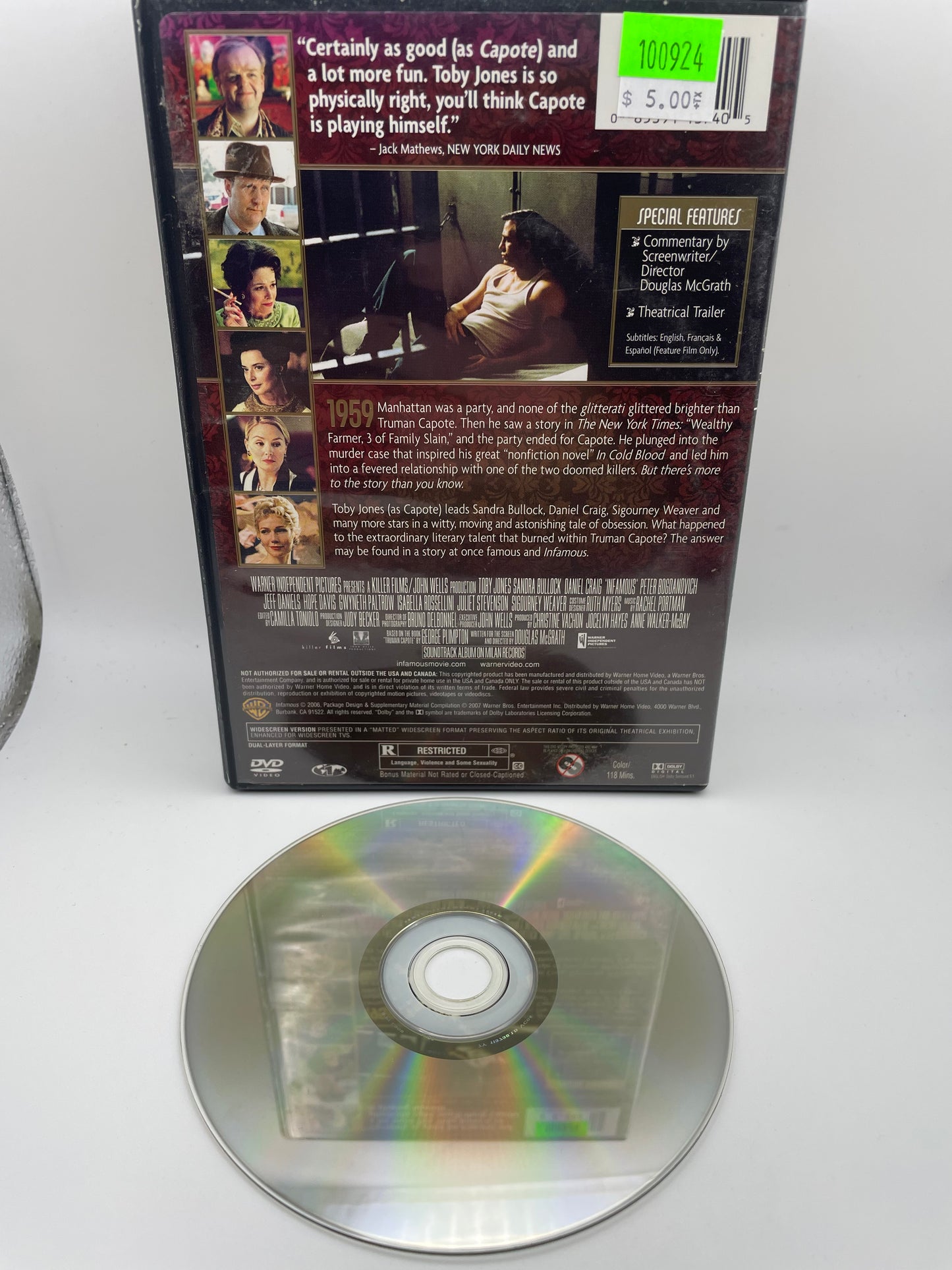 DVD - Infamous #100924