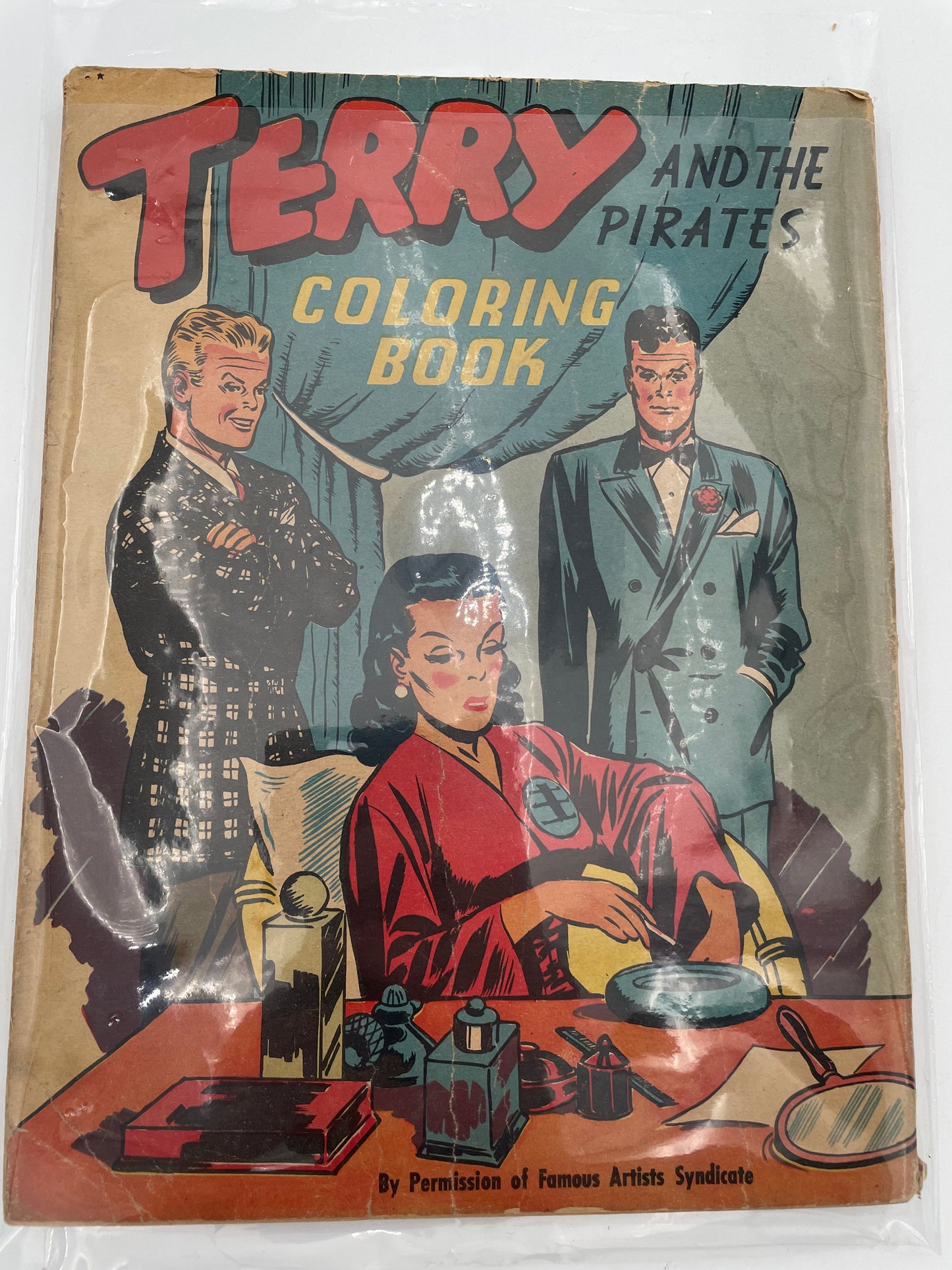 Terry and the Pirates Coloring Book 1946 #101793