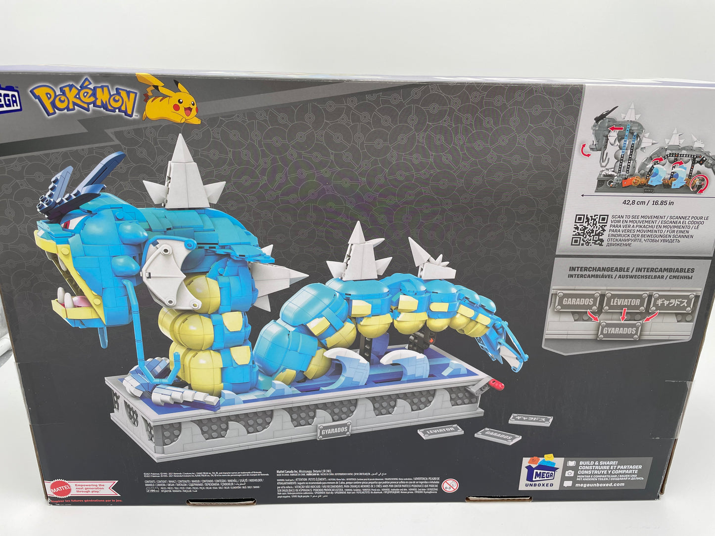 Mega Bloks - Pokemon - Motion Gyarados 2021 #100387