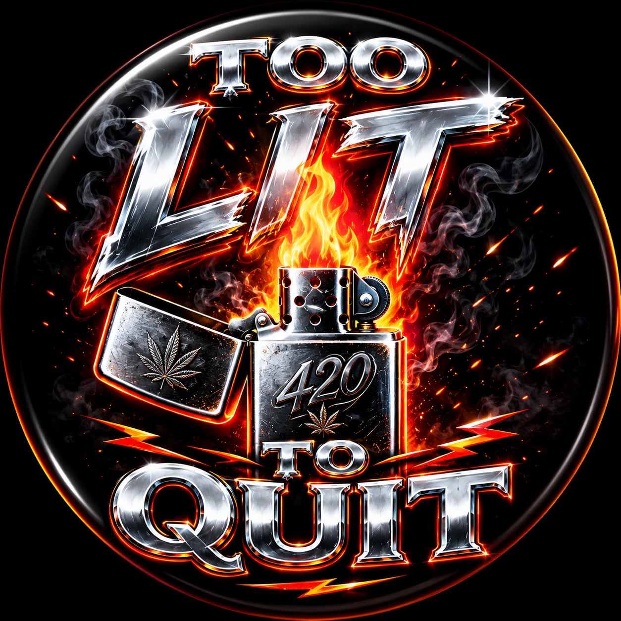 Buttons - WTHC-Radio - Too Lit To Quit