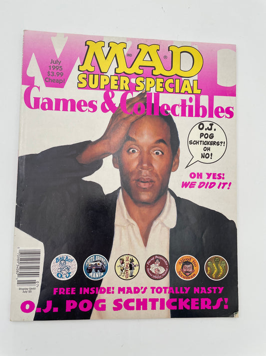 Mad Magazine - Super Special Games & Collectibles- July 1995 #101500
