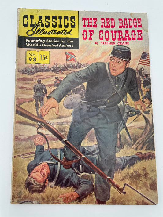 Classic Illustrated Comics - Red Badge of Courage - August 1952 #102216
