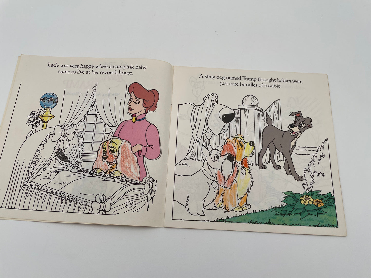 McDonald’s Lady and the Tramp Book 1987 #102005