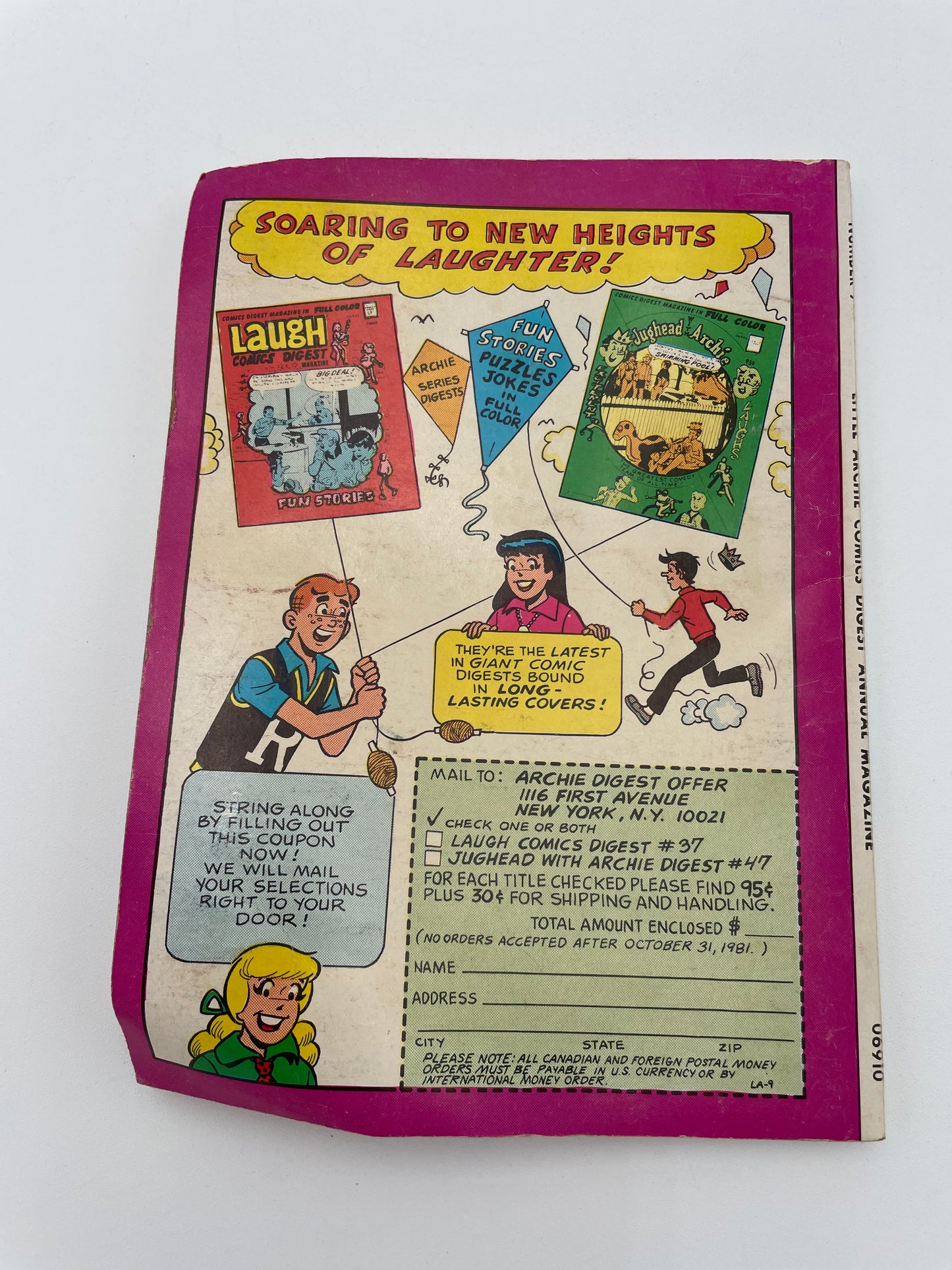 Little Archie Comic - Comics Digest Annual #9 - 1981 #102027