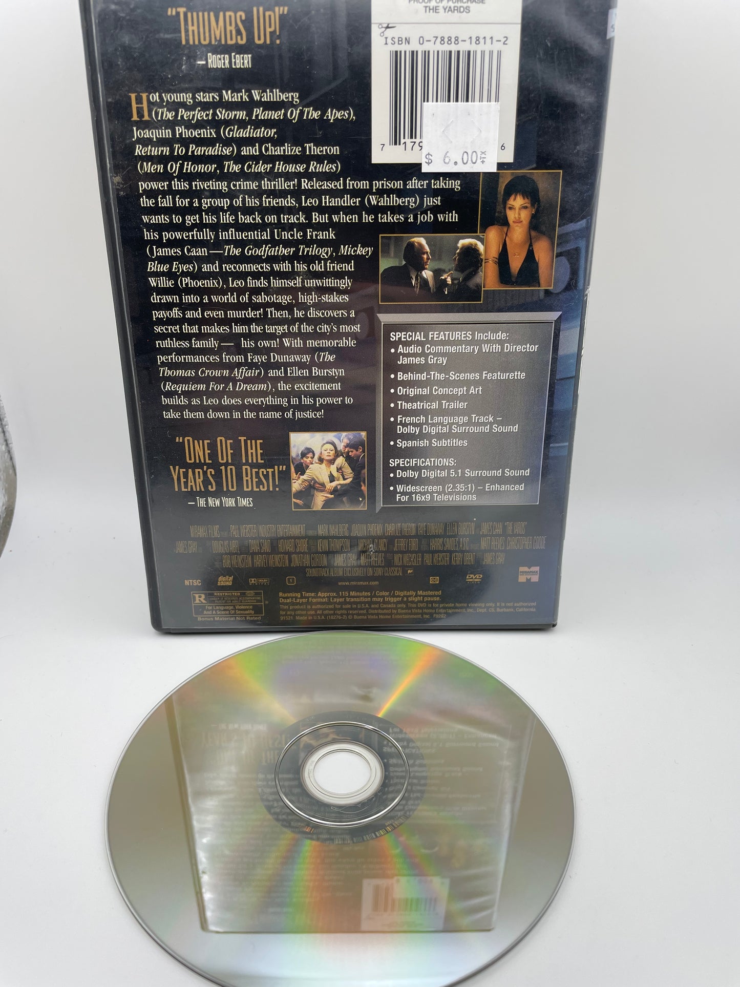 Dvd - The Yards #100535