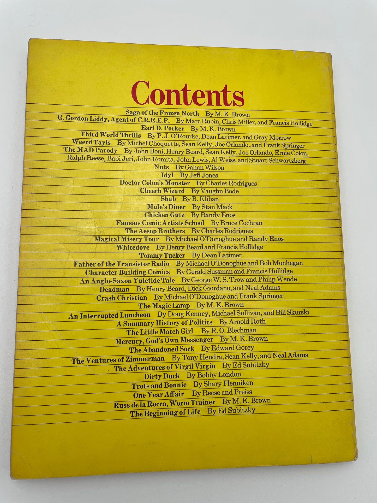 National Lampoons Magazine - Vol 1 No 7 - #101759