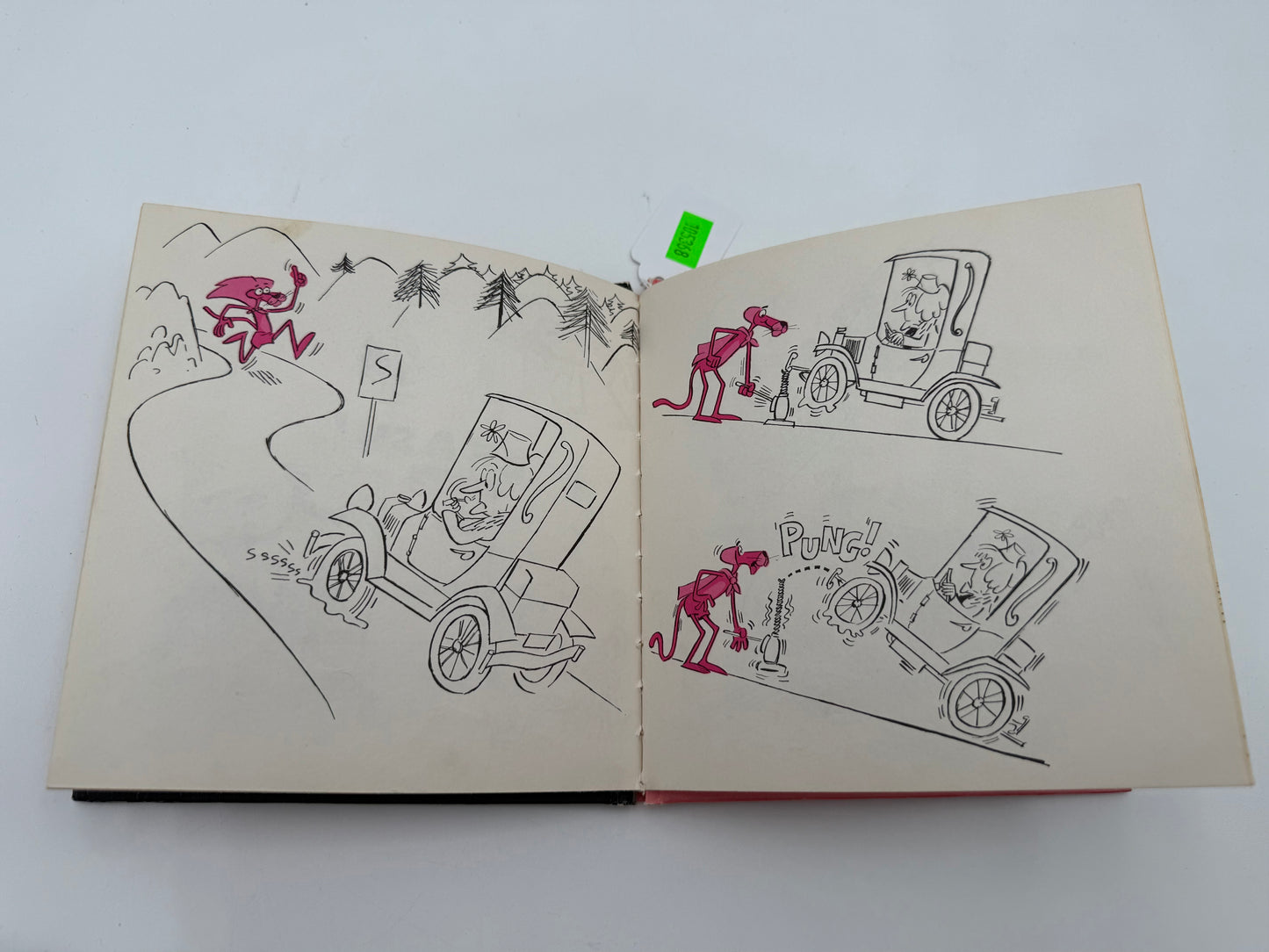 Pink Panther - Hardcover Book - Super Pink RARE 1968 #105368
