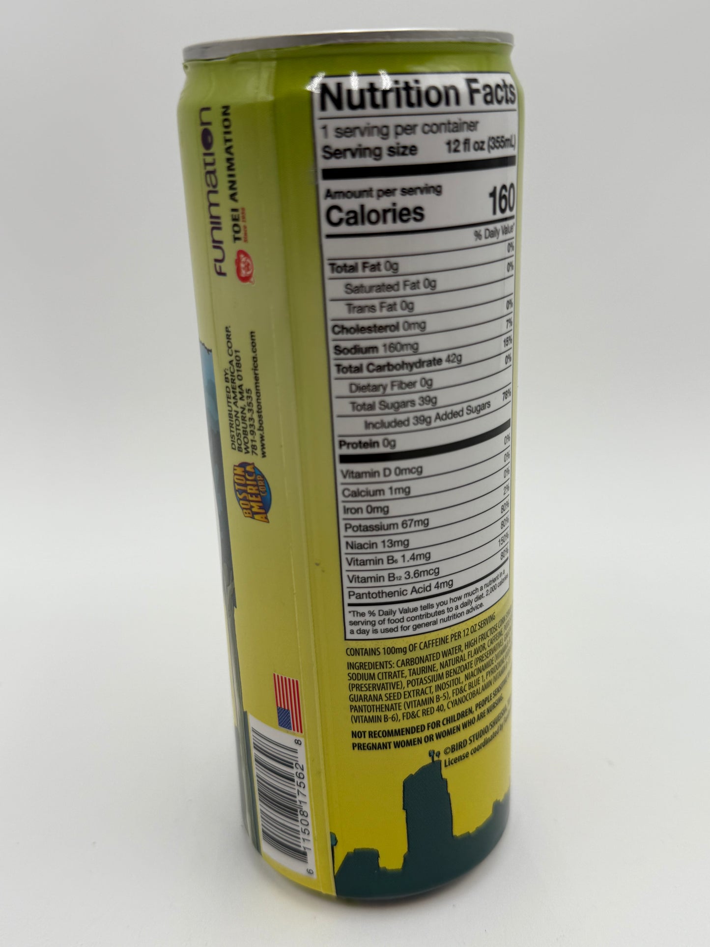 Dragon Ball Z - Energy Drink FULL - Warrior Power #107343