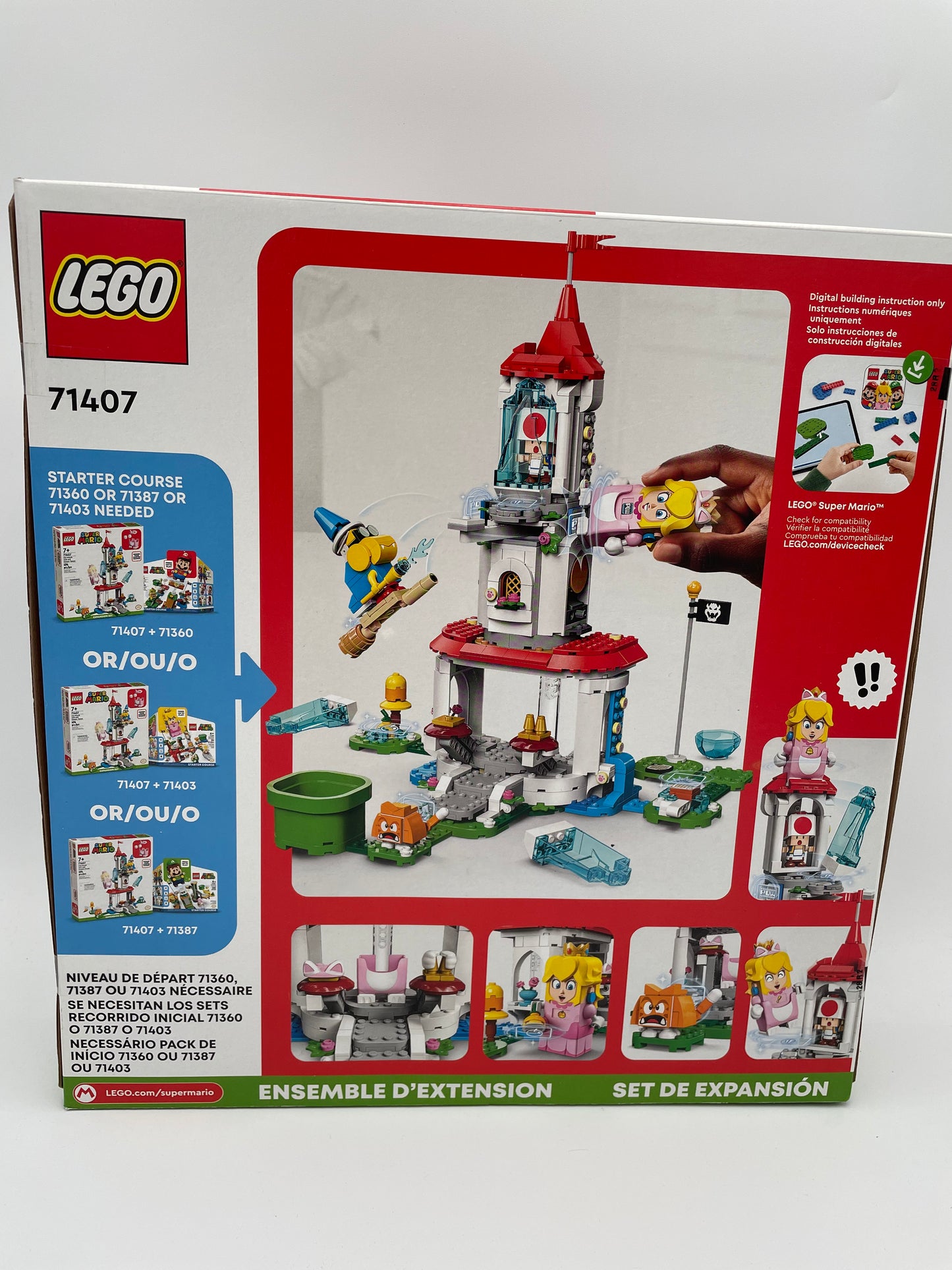 LEGO 71407 - Super Mario - Cat Peach Suit and Frozen Tower 2022 #102475