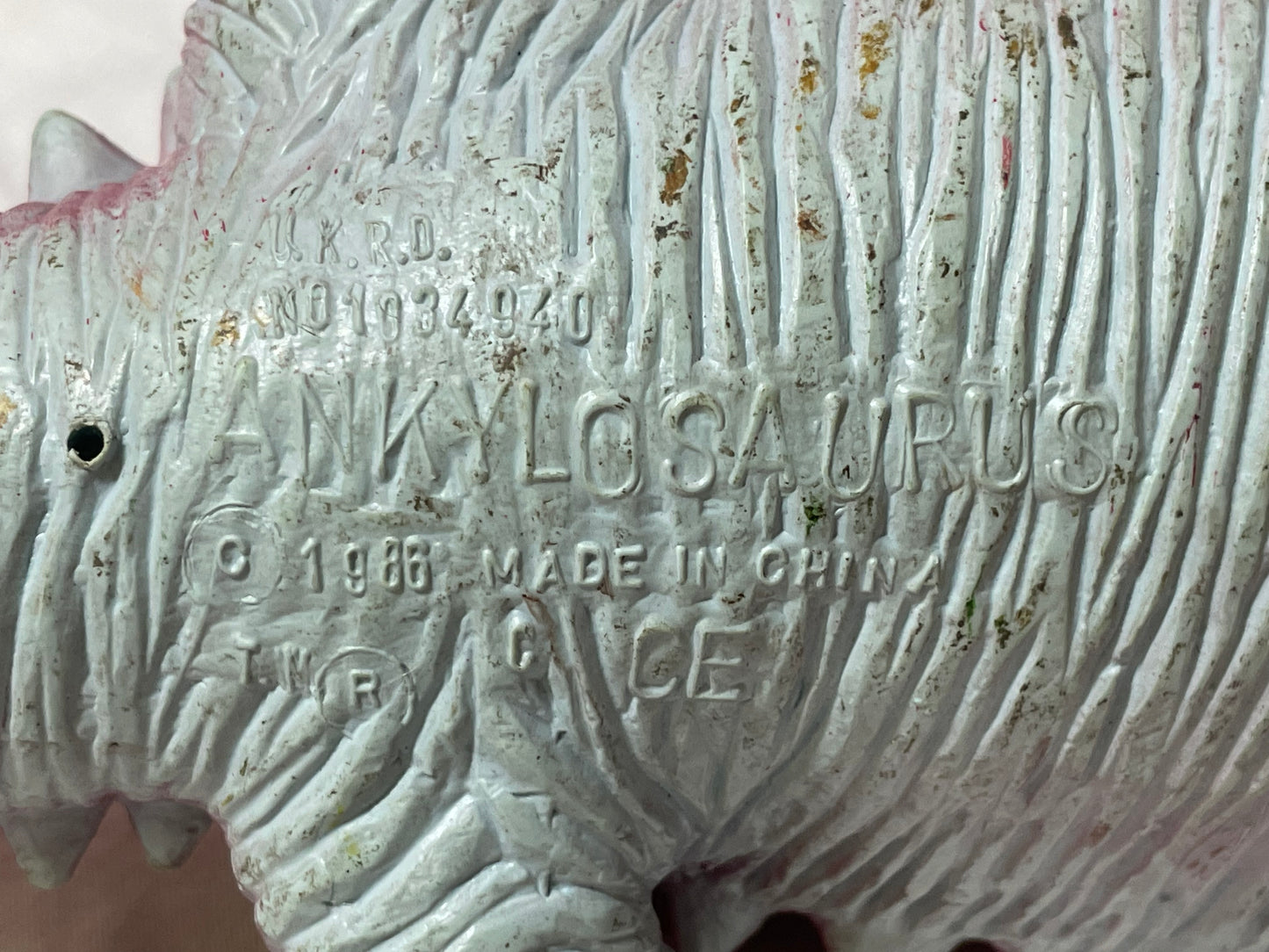 Jumbo Dinosaur - Ankylosaurus 1986 #100213