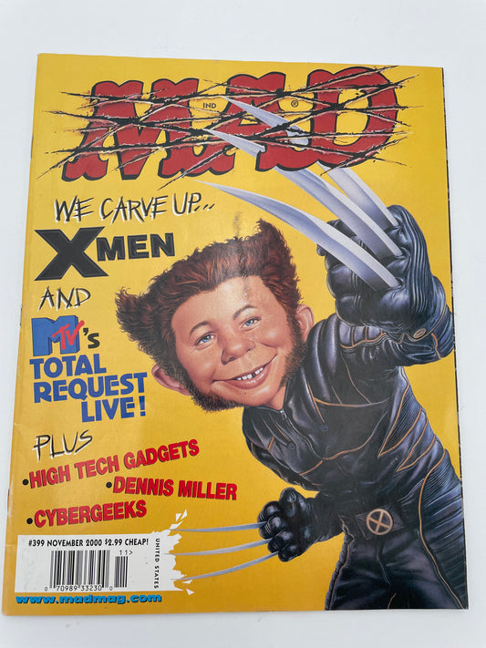 Mad Magazine - X-Men #399 - November 2000 #101539