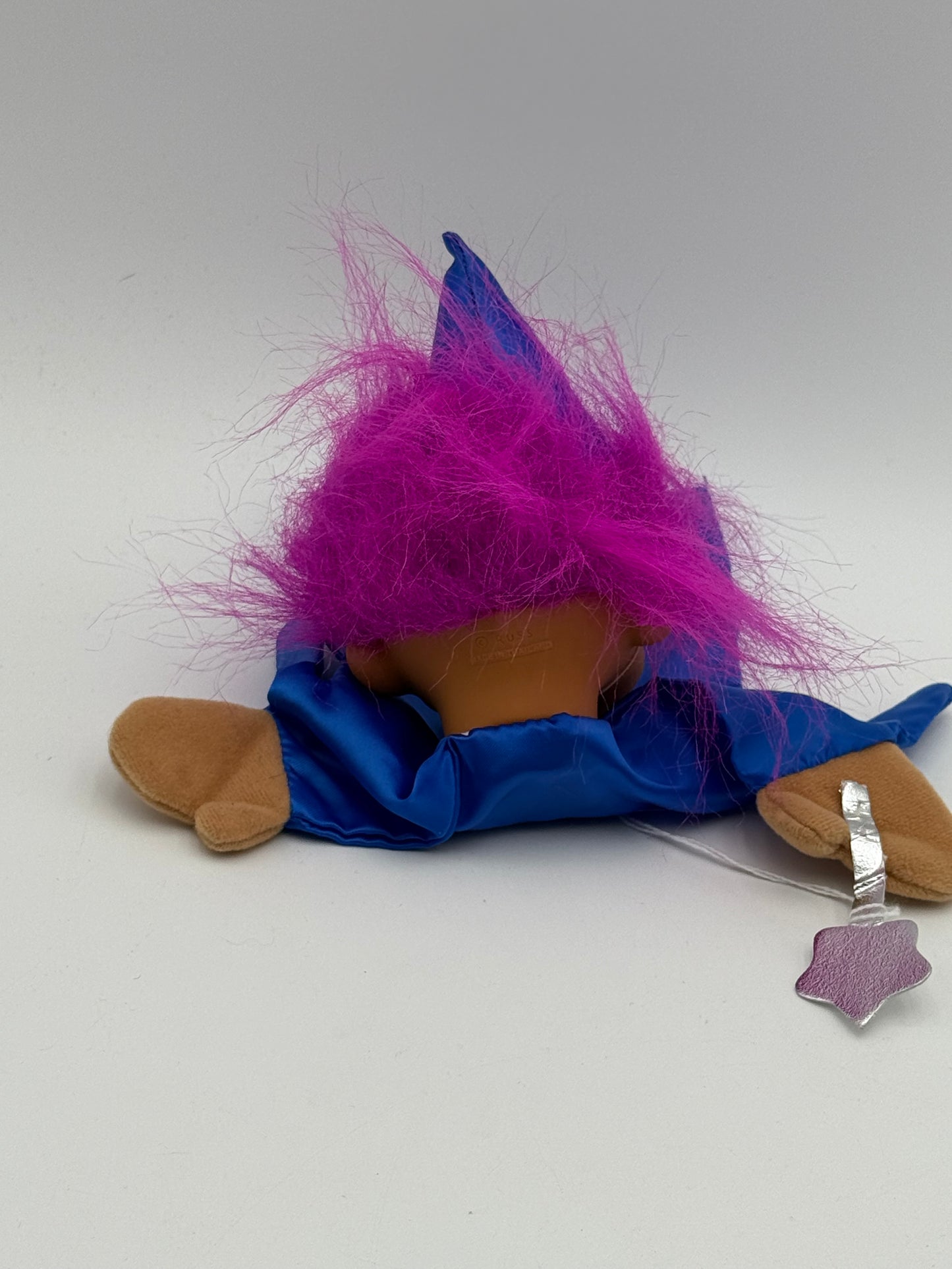 Trolls - Vintage - Purple Hair - Wizard Troll Puppet #104932
