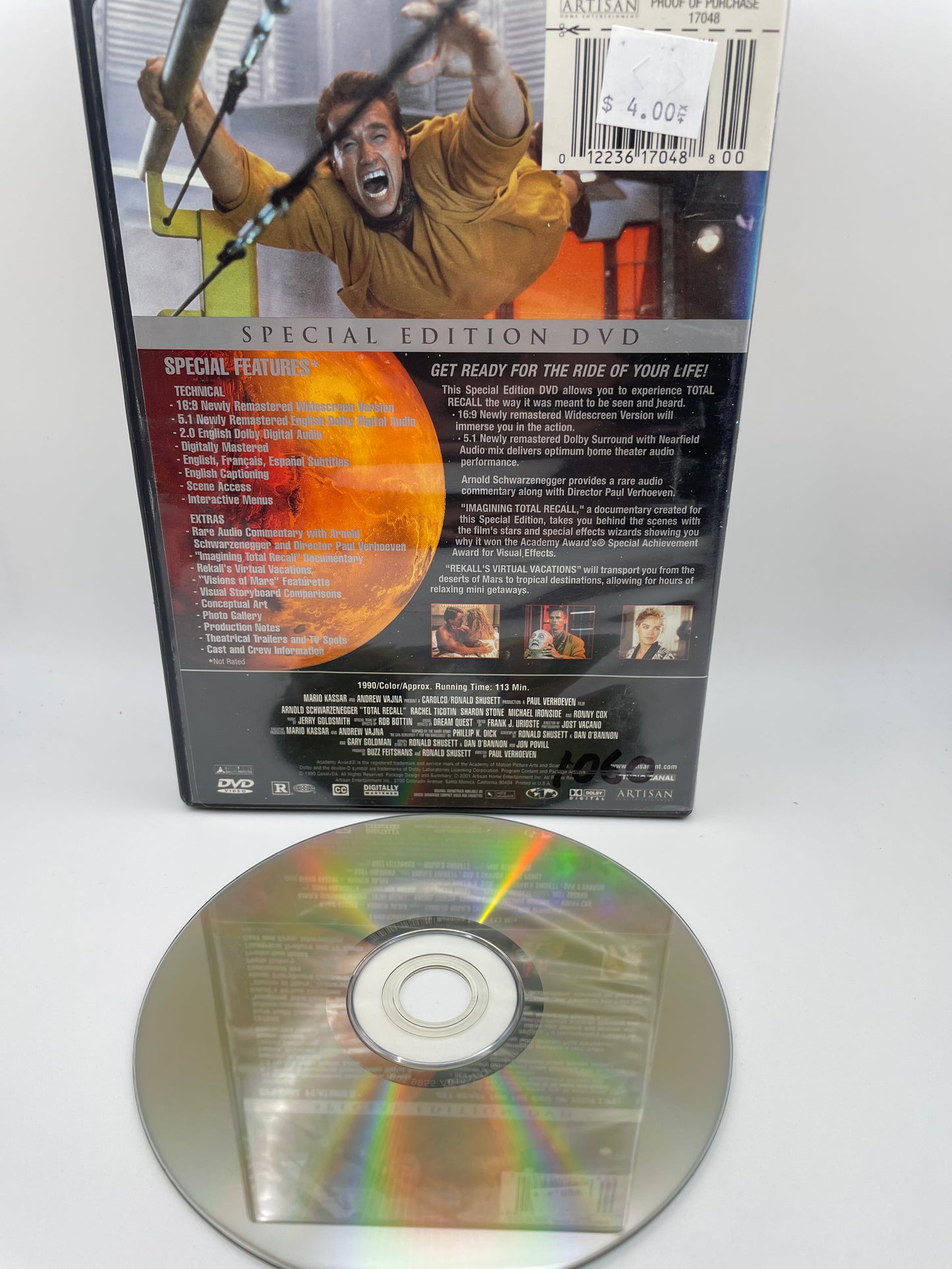 Dvd - Total Recall #100551