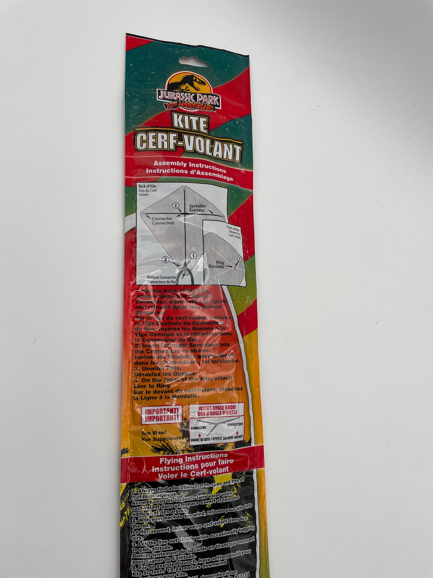 Kite - Jurassic Park 30th Anniversary Poly Diamond 26” Kite #103443