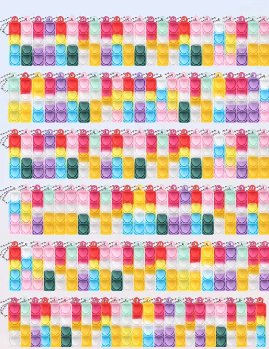 Pop It - Keychains - Assorted Colors #106645