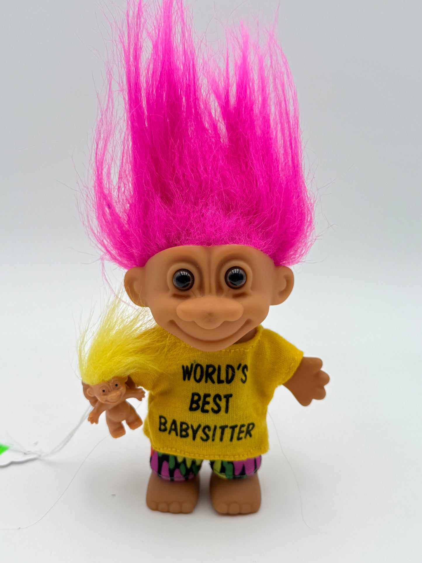 Trolls - Figure - Pink Hair - World’s Best Babysitter #105187