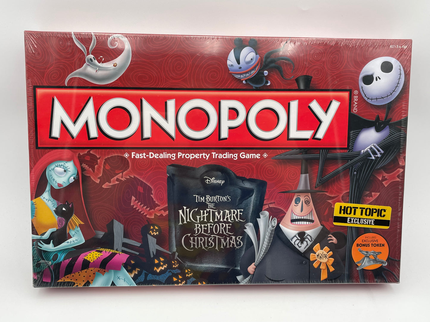 Nightmare Before Christmas - Monopoly Game - Hot Topic Exclusive 2015 #104466