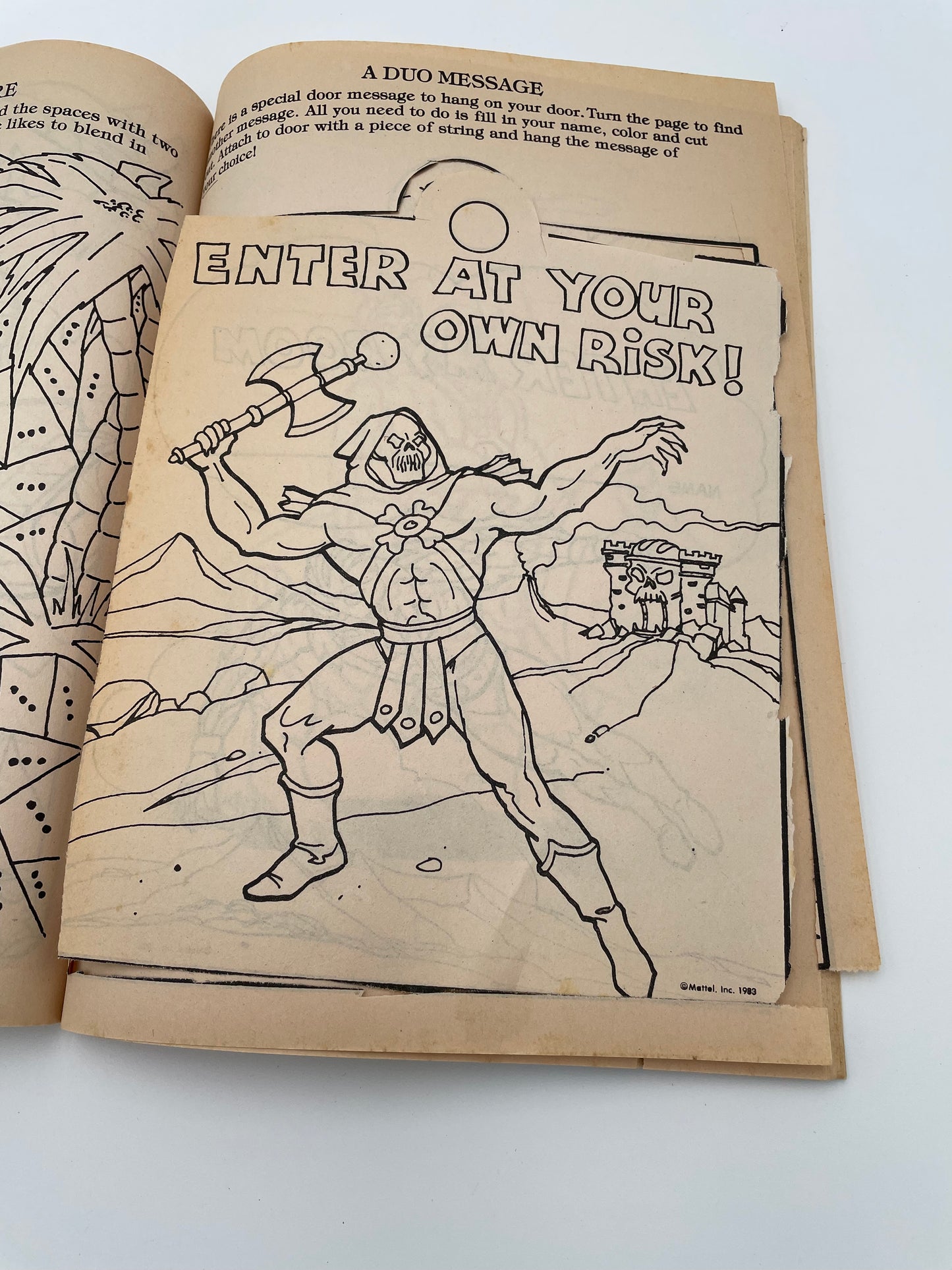MOTU - Giant Coloring Book 1985 #101994