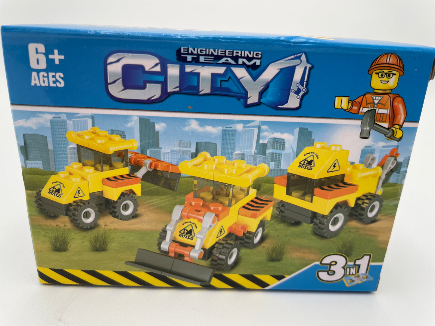 City Set - 3 in 1 Bull Dozer 2021 #102710