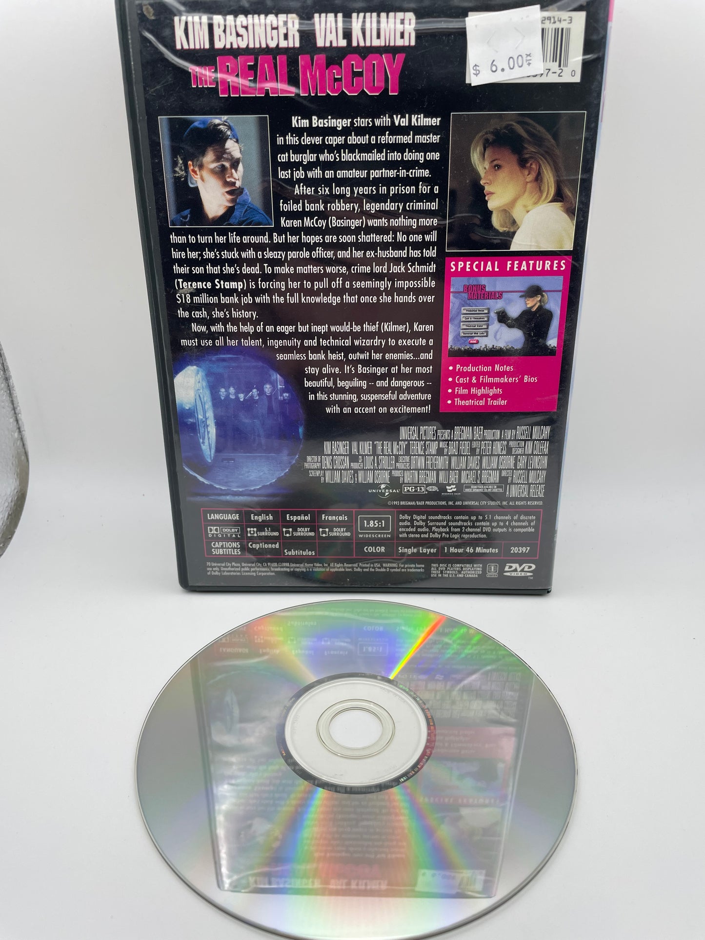 Dvd - Real McCoy, The #100642