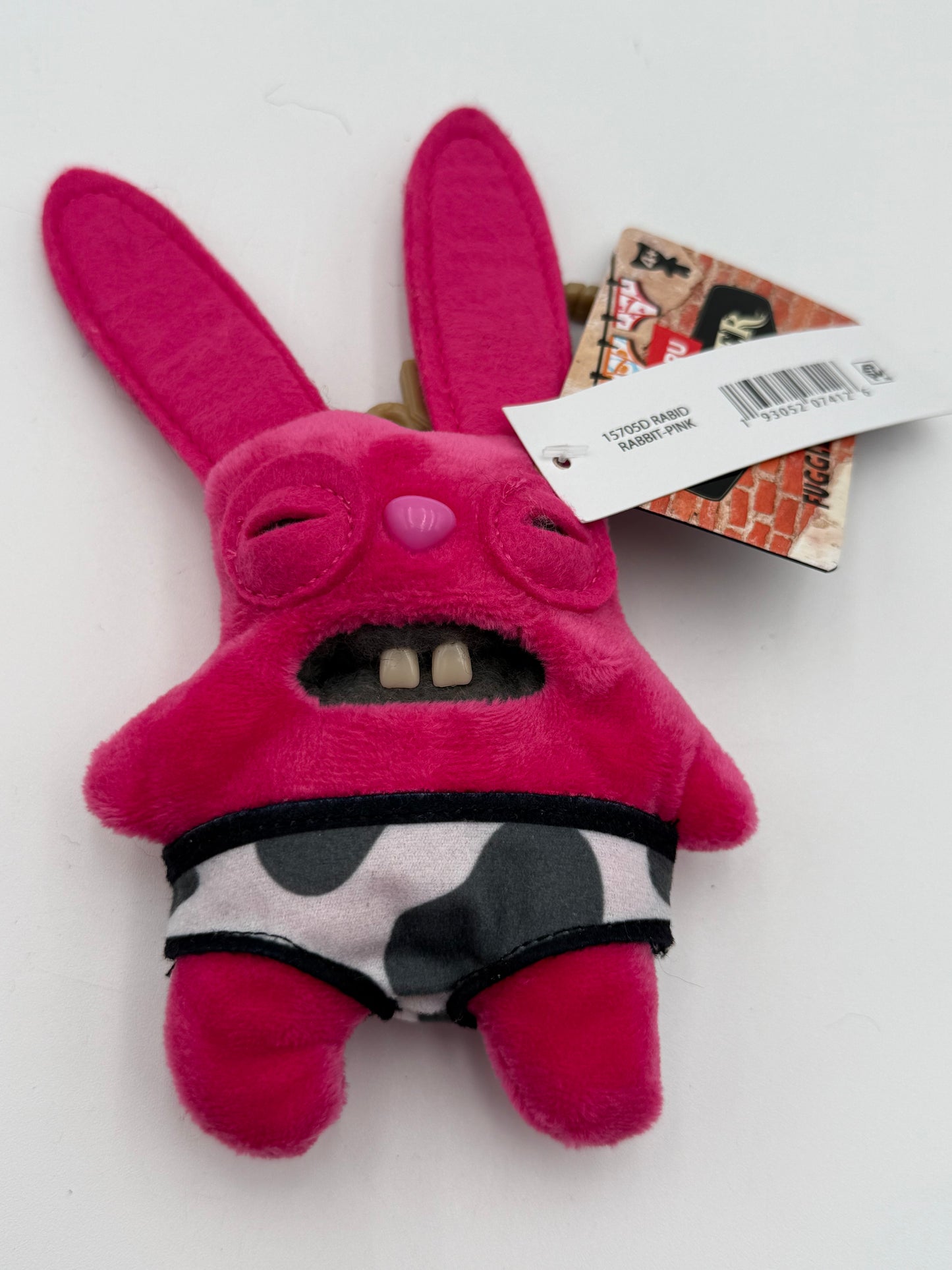 Fuggler - Baby Fuggler Keychain - Pink Rabid Rabbit 2024 #105309