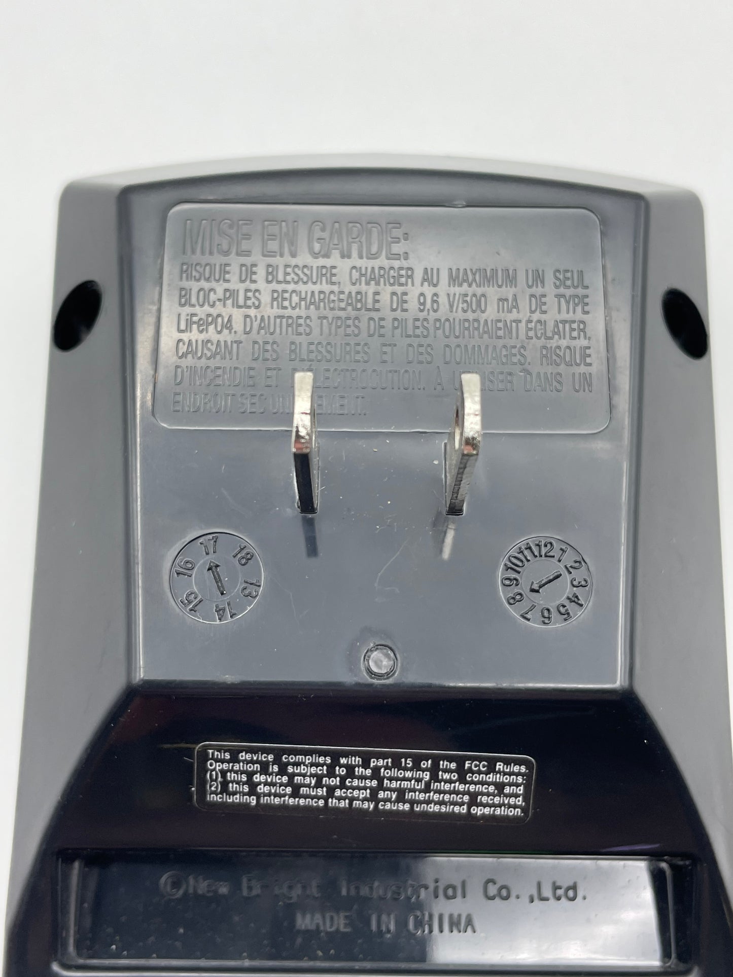 New Bright RC 9.6v Lithium Ion Charger #101741